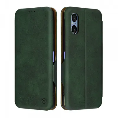 Husa pentru Sony Xperia 5 VI, Techsuit, Safe Wallet Plus, Verde