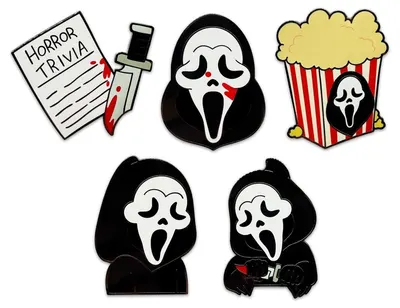 Set insignii Youtooz Movies: Scream - Ghost Face