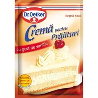 Crema cu gust de vanilie pentru prajituri 50g Dr.Oetker Engros