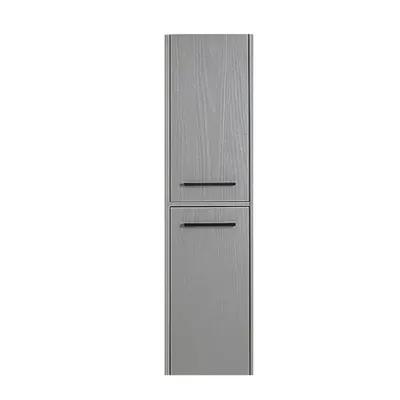 Dulap baie suspendat Sofia gri deschis 140 cm
