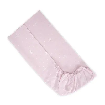 Cearșaf cu elastic Lorelli - 70 x 140 + 15 cm, roz