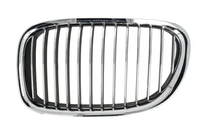 Grila radiator Stanga potrivit BMW 7 (F01, F02, F03, F04) 3.0-6.0 2008-2015 pana in 2012 - (crom/negru)