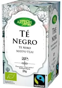 Ceai negru bio, 20 pliculețe filtrante, Artemis Bio