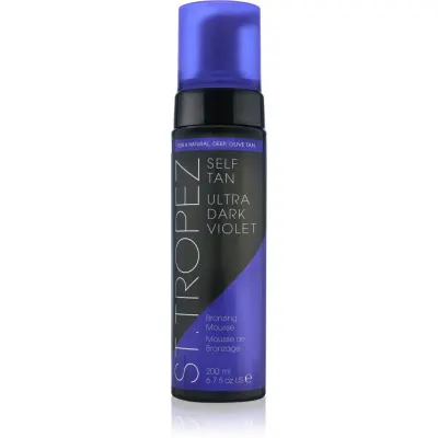 St.Tropez Self Tan Ultra Dark Violet spuma pentru ten inchis la culoare 200 ml
