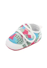 Pantofi Coloured Melon - Casual - Textil - Fete - Velcro - Multicolor