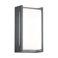 Aplica Indus 1x8.5W LED 850lm 3000K Antracit