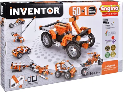 Set de constructie Engino Inventor - 50 in 1 Multi models