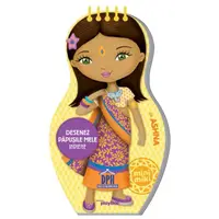 Desenez păpușile mele indiene cu Ashna - Hardcover - Colectiv