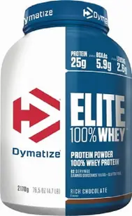 Elite 100% Whey, ciocolată, 2170 g, Dymatize