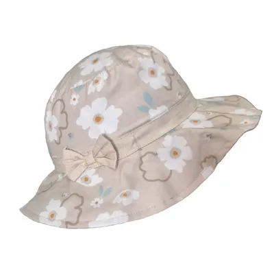 Palarie copii Chicco Bristina, bej cu model, 02253-70MC