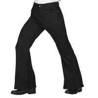 Pantaloni disco negri