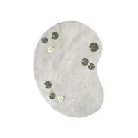 Covor de joacă pentru copii gri deschis din bumbac 130x170 cm Swan Lake – Lorena Canals