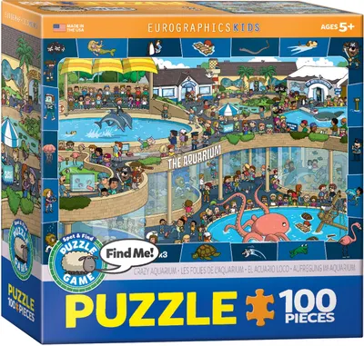 Puzzle Eurographics din 100 de piese – Acvariu