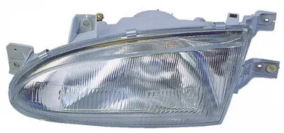 Far stanga (H4, manual, fundal cromat) HYUNDAI ACCENT 1994-2000