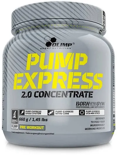 Pump Express 2.0 Concentrate, fructe de pădure, 660 g, Olimp