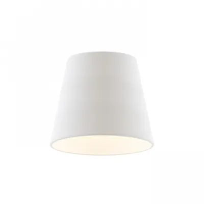NIZZA 18/15 shade Polycotton alb/alb PVC max. 28W