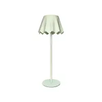Veioză verde-deschis LED cu intensitate reglabilă din metal (înălțime 36 cm) – Brandani