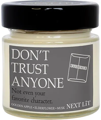 Lumânare parfumată Next Lit Burning Tropes - Don't Trust Anyone, 100 g