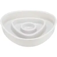 Trixie, castron plastic pentru hranire lenta, 0.35 L/ 15x15 cm