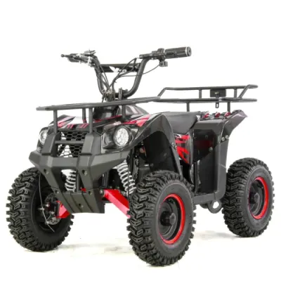 Atv electric copii XTR E-M9 800W, culoare negru rosu