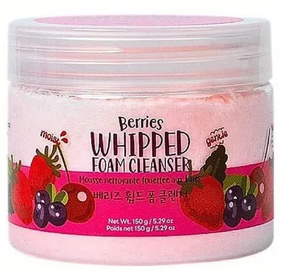 GLAMFOX | Spumă de curățare facială cu fructe de pădure, 150 g