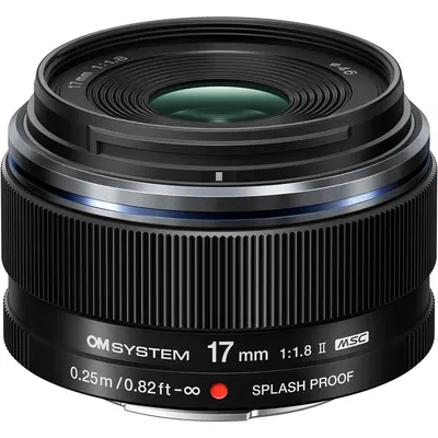 Obectiv Olympus OM SYSTEM M.Zuiko Digital 17mm, f/1.8 II MSC