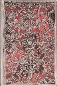 Carnețel Paperblanks Garnet - 13 х 18 cm, 88 coli de hârtie, cu linii largi