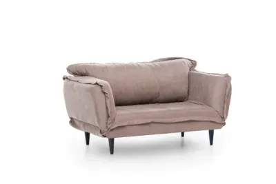 Canapea extensibila VINO, 2 locuri, nurca, 150x60x85 cm