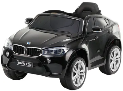 Mașinuță electrică KikkaBoo - Licensed BMW X6M, negru