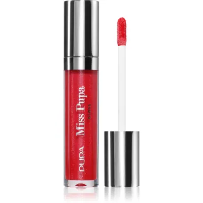 PUPA Milano Miss Pupa lip gloss culoare 205 - Touch of Red 5 ml