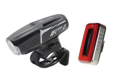 Lampă pentru bicicletă Moon Meteor-X Auto Pro, 450 lumeni