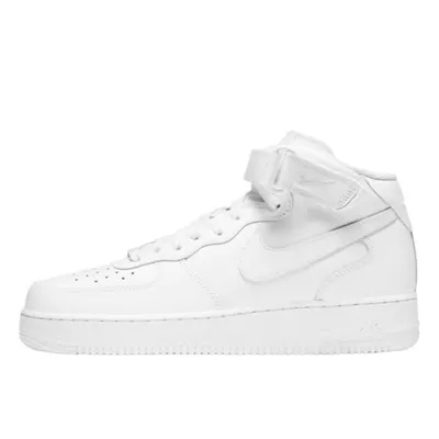 Pantofi Nike Air Force 1 Mid '07 albi