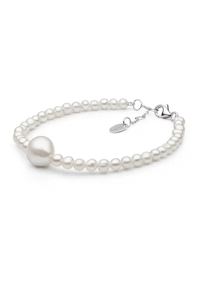 Bratara argint cu perle naturale - Noblesse