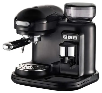 Espressor cu râșniță încorporată Ariete - Moderna 1318, 15 bar, 800 ml, negru