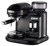 Espressor cu râșniță încorporată Ariete - Moderna 1318, 15 bar, 800 ml, negru