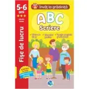 ABC Scriere: 5-6 ani Grupa mare. Invat la gradinita
