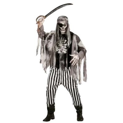 Costum pirat fantoma halloween, Widmann Italia 0581