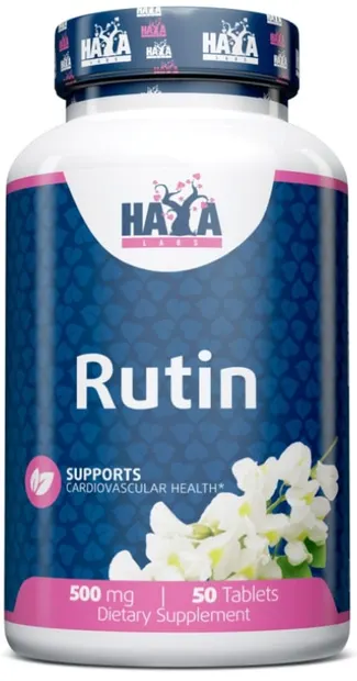 Rutin, 500 mg, 50 tablete, Haya Labs
