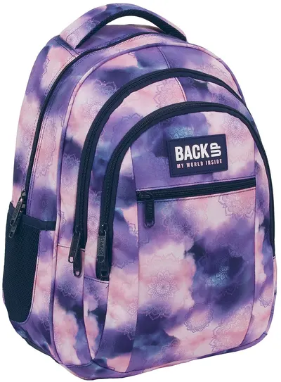 Ghiozdan școlar BackUp O - Mandals, cu 3 compartimente
