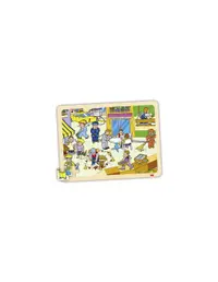 Puzzle cu 48 de piese din lemn