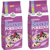 Pachet Terci de Ovaz cu Fructe de Padure fara Gluten Ecologic/Bio 400g+400g