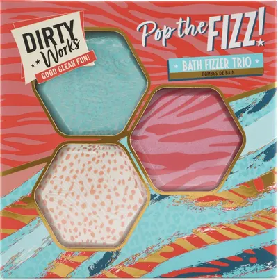 Dirty Works Set cadou Pop The Fizz, 3 piese