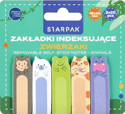 Bilețele pentru notițe Starpak - Animals