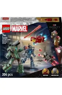 Lego Marvel: Iron Man si War Machine vs Dronele Hammer