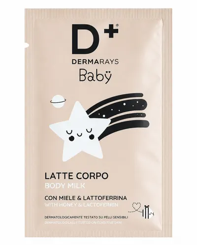 Mostra lapte de corp hidratant pentru bebelusi cu lactoferina si miere, 5ML