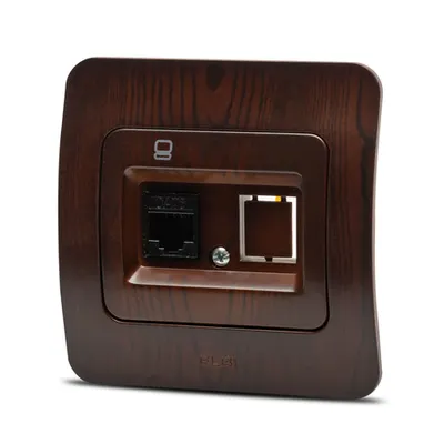 Jazz priza UTP 1XRJ45, nuc închis, Elbi