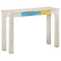Gossi masa consola, 115x35x77 cm, lemn de mango nefinisat