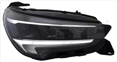Far stanga (LED, electric, cu motor, fara controler LED) potrivit OPEL CORSA F 05.19