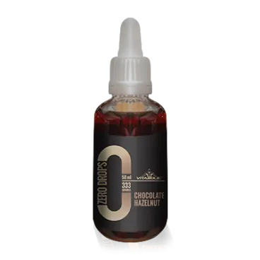 Zero Drops Chocolate Hazelnut, 50ml, Vitabolic