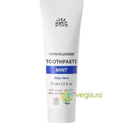 Pasta de Dinti cu Menta, Aloe Vera si Fluor Bio 75ml